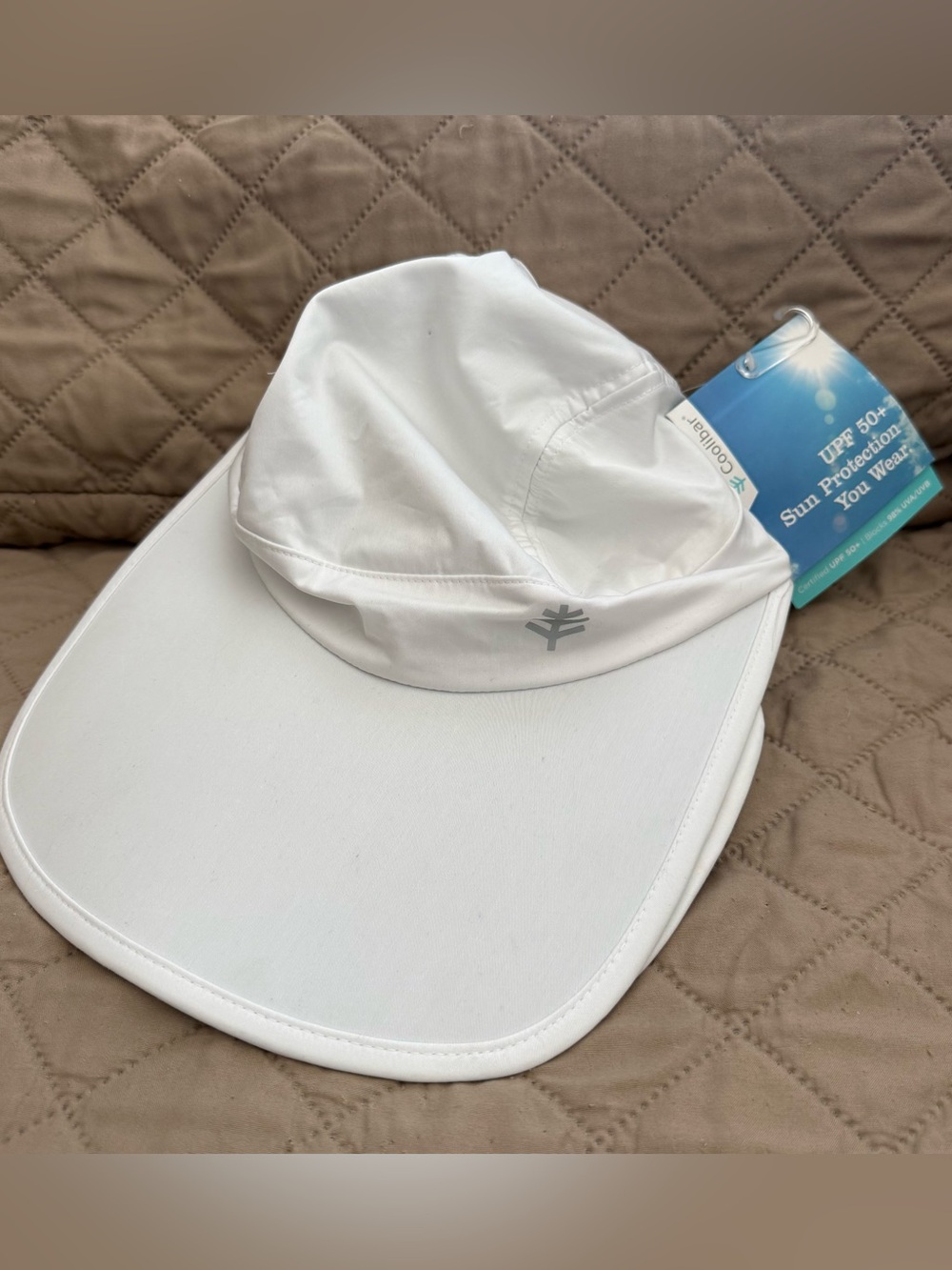 Coolibar Convertible Sun Visor, UPF 50+, Women's Size L/XL